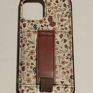 Floral Design Phone Case with Stand